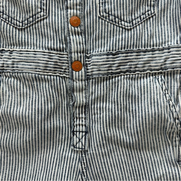 Gymboree | Conductor Coveralls - Size 18/24 Months - EUC - Blue/White - Picture 7 of 7
